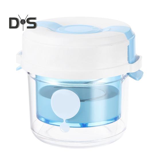 

Фильтр для йогурта с прозрачным контейнером, ультратонкий фильтр, не содержащий бисфенол А, домашнее сито для сыра, для домашних соусов из греческого йогурта синий