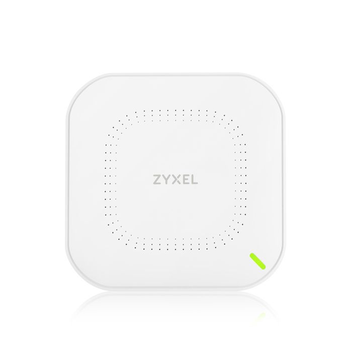 Zyxel Point daccès véritablement WiFi 6 AX1800 (802.11ax bi-Bande), 1,77 GB/s avec ODFMA et Double antenne MU-MIMO 2x2, contrôlable