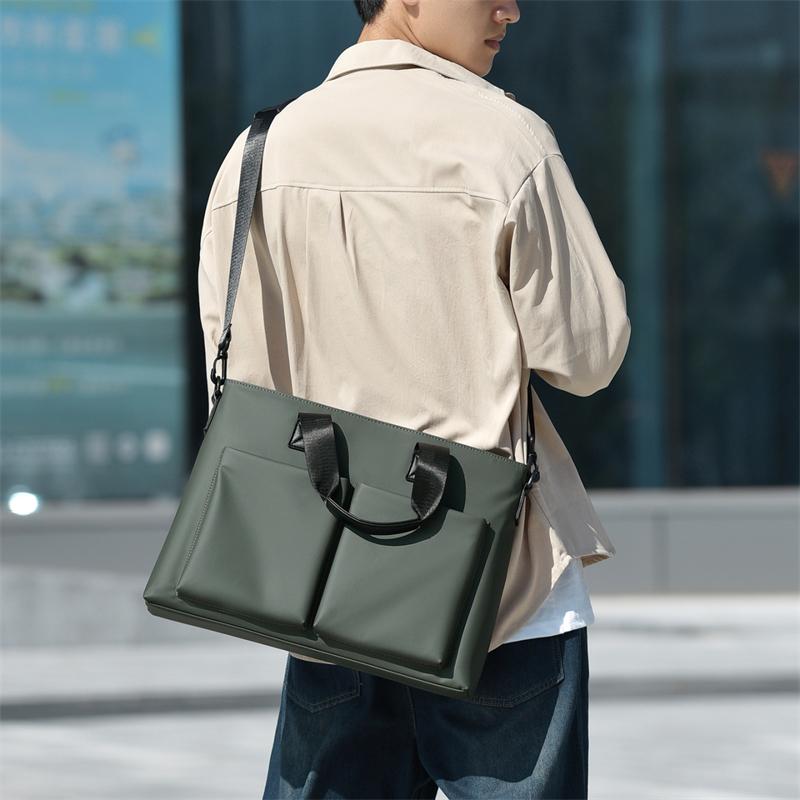 Borsa a tracolla da uomo Borsa a spalla per pendolari Valigetta multistrato