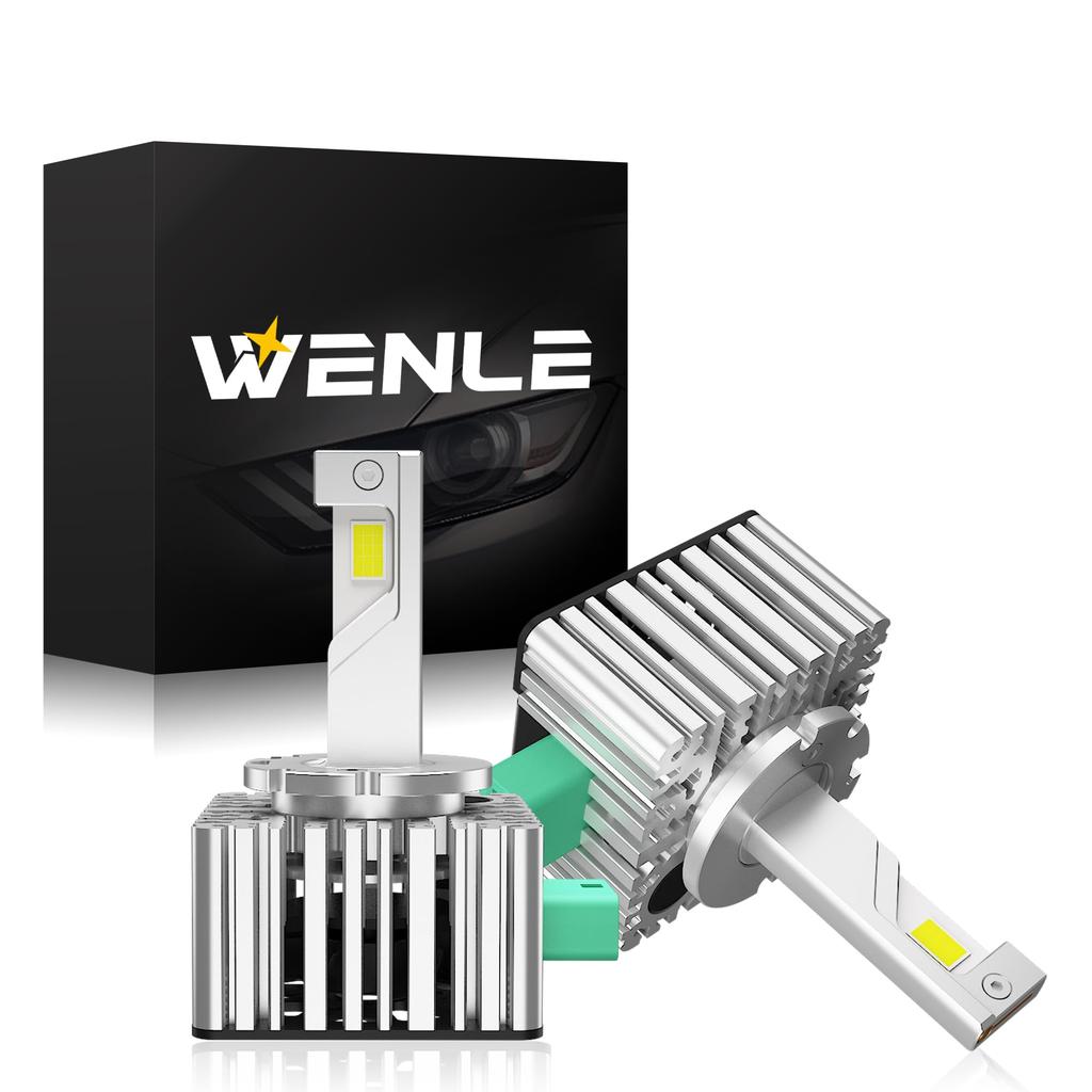 WENLE New LED Exceeds HID! D3S LED Headlight, LED Bulb, Compatible with New Vehicle