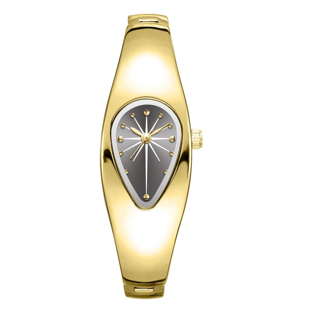 Y2k Quartz Watch Men Women Dpecial Blade Water Drop Vintage Creative Blade Design High Quality Steel Unique Bracelet Men Watch