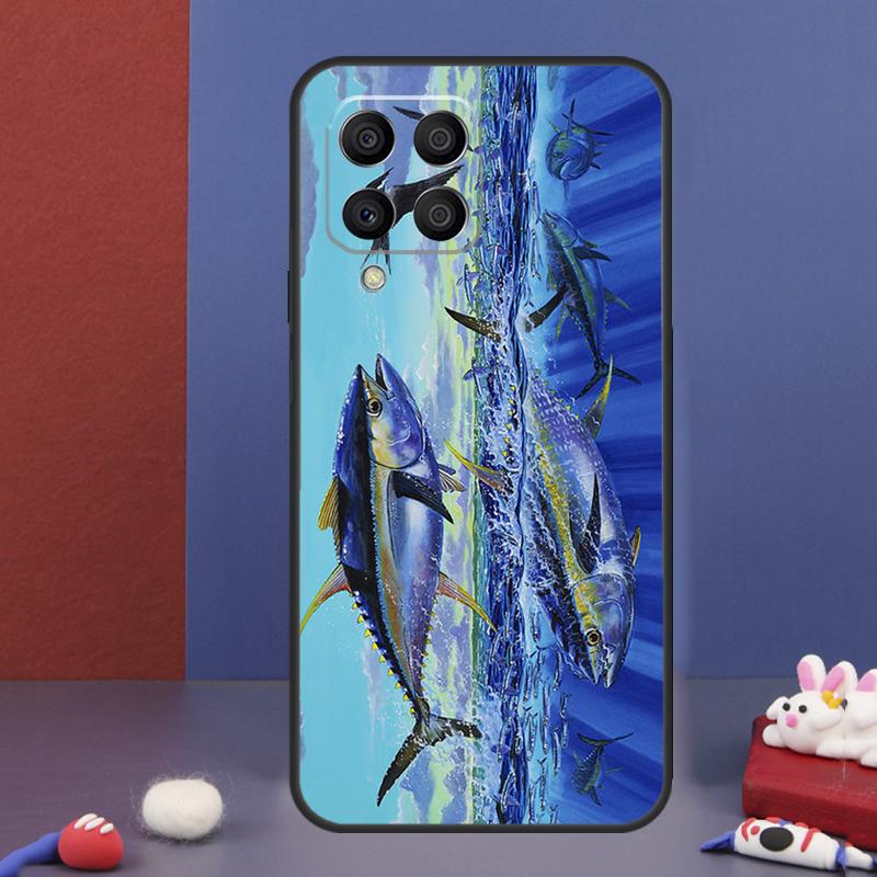 Bluefin Tuna Case For Samsung Galaxy M16 M06 M36 M56 M15 M11 M31 M21 M53 M13 M32 M52 M35 M55 M14 M34 M54