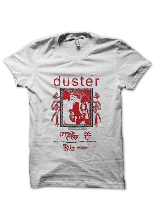 Duster Band Shirt Duster Band Cotton White Unisex T-shirt VN3409 XL