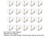2/4/12/20Pcs Love Heart Curtain Magnet Closure Prevent Light Leaking Magnetic Curtain Clip Heavy Duty Alloy Thin Drapery Curtain Weight Magnet Holder