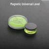 Magnetic Transparent Green Acrylic Spirit Level with Suction Cup Fixing