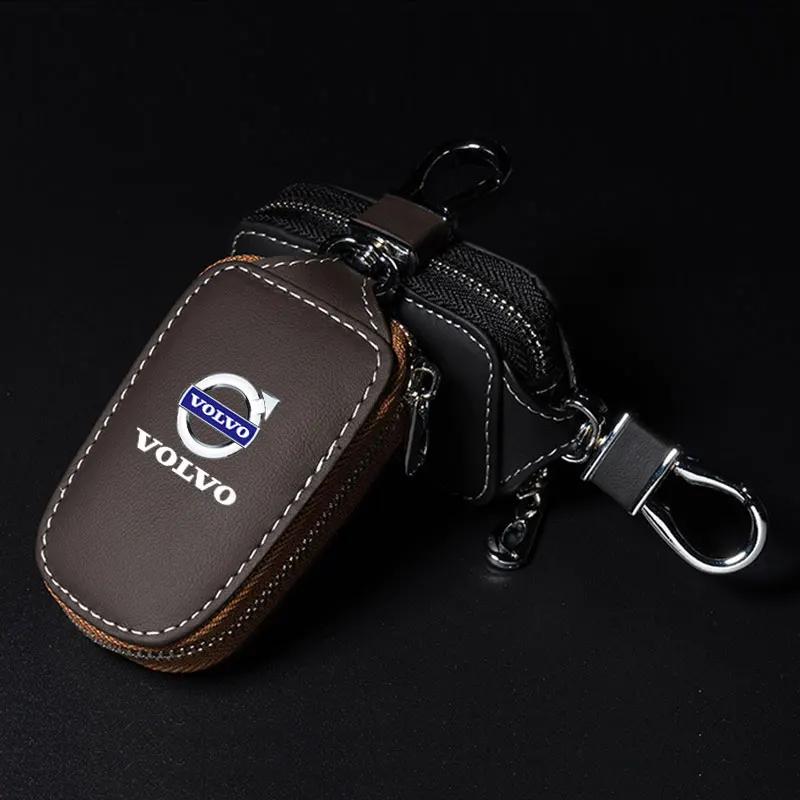 Étui Porte-clés Intelligent de Voiture Premium Inaltérable Organisateur de Clés de Voiture Anti-poussière Pour Volvo S60 S90 XC40 XC60 V90 S40 S80L Accessoires de Voiture