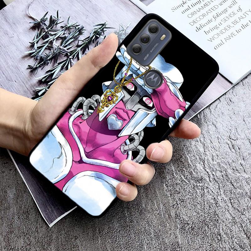 Phone Case For Moto G86 G85 G75 G15 G05 G56 G72 G53 G54 G84 G60 G31 G32 G24 G 5G G Play JoJo's bizarre adventure