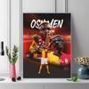 Victor Osimhen Pattern  3pcs 100% Round Full Drill 5D DIY Diamond Painting Embroidery Cross Stitch Rhinestone Décor