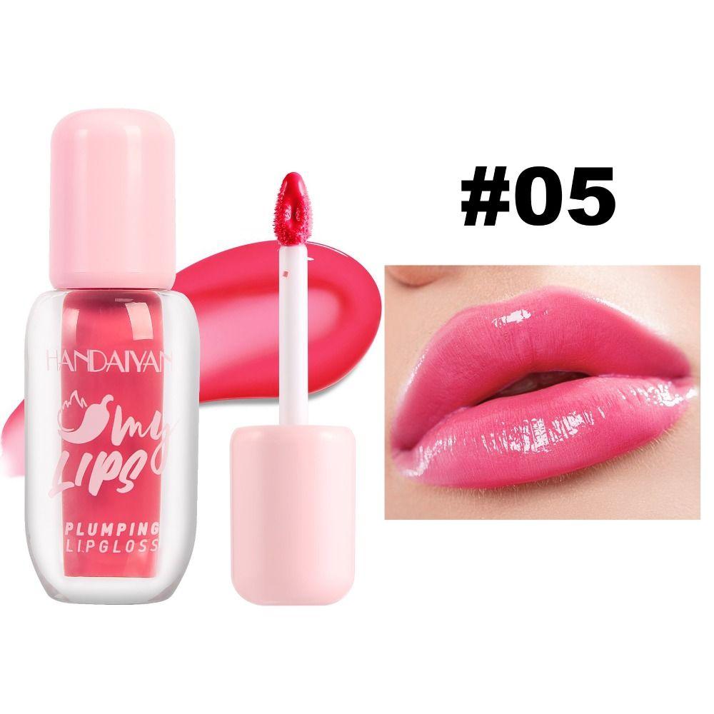 Water-gloss Mirror Lip Glaze, Plump Lips, Pearlescent Lip Gloss, Handaiyan Long-lasting Moisturizing and Moisturizing Lip Dye