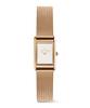 Danielwellingteon Bound Mini Melrose Women'S Rose Gold Mesh Square Dial Fashion Watch