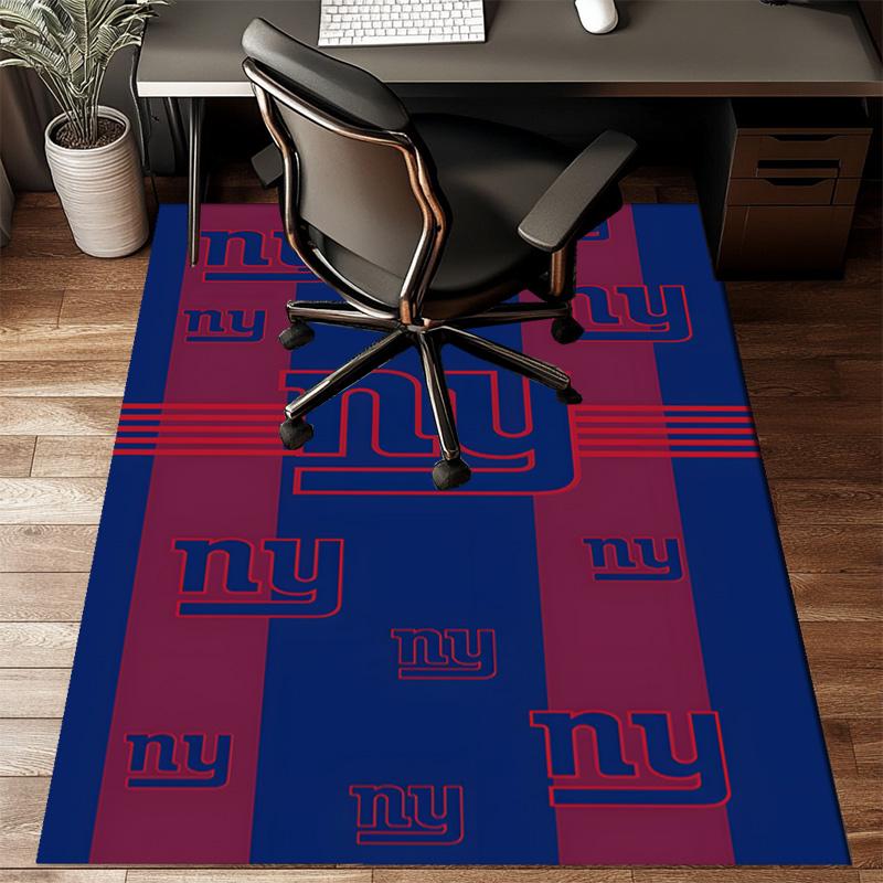 New York Logo Rug Game Carpet, Floor Mat for Bedroom Living Room Entryway Rug, Home Decor Idea Gift for Christmas Birthday