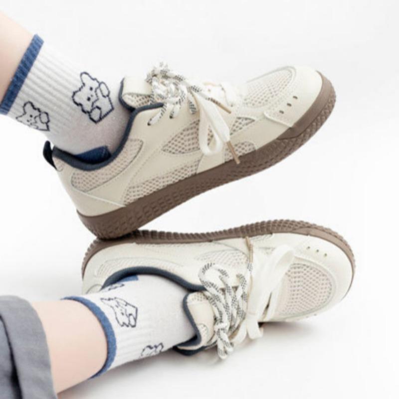 Zvyšující tenisky studentská sportovní obuv univerzální síťovaná dámská obuv lehká německá tréninková obuv