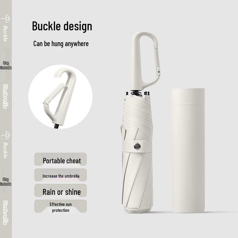 Pu Lian Creative Three-Fold Sun & Rain Umbrella