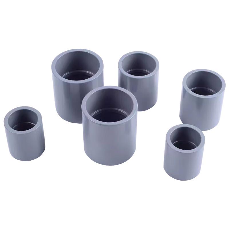 Jucheng PVC Industrial Water Pipe Straight Connector