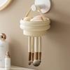 Dustproof Makeup Brush Cleaner Bowl 2-in-1 Cosmetic Brush Hang Drying Holder  Pen Holder