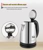 Positive Hemisphere Stainless Steel Electric Kettle, 2L Large Capacity, Auto Power-Off, Keep Warm Feature