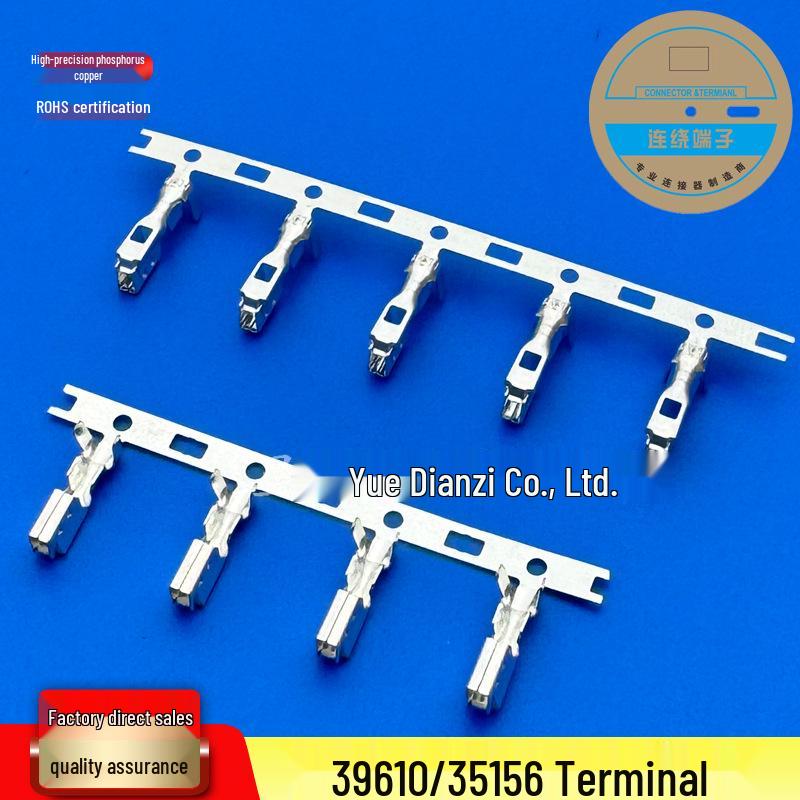 3.96mm Wire Wrap Terminal Connector, Crimp Terminal, Wire-to-Board