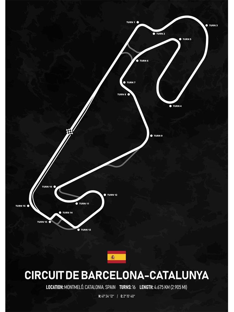 Tekstura toru wyścigowego F1 kalendarz sezonu 2023 plakaty ścienne drukowany obraz obraz na płótnie malarstwo do salonu Home Decor