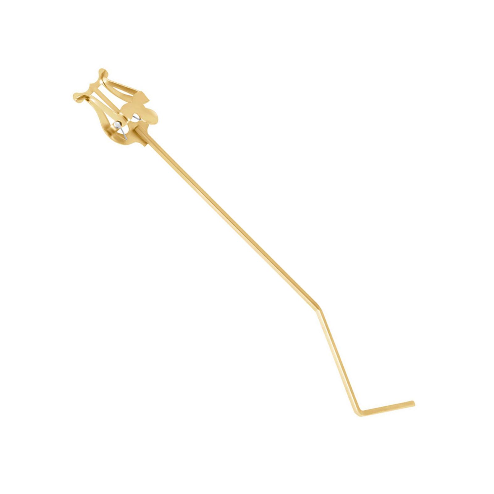 

Металлическое покрытие Зажим для нот Тубы Маршевая лира Держатель для нот Медный духовой инструмент Держатель для нотной бумаги Простой в использовании золотой