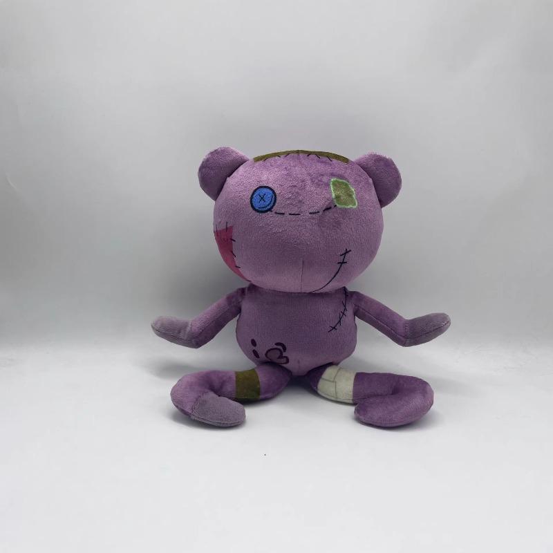 Cute Adventure Time Plush Toys Bundle Soft Stuffed Animal Dolls Featuring Finn Green Frog Purple Bear Perfect Birthday Gift Cartoon Fans Collectors