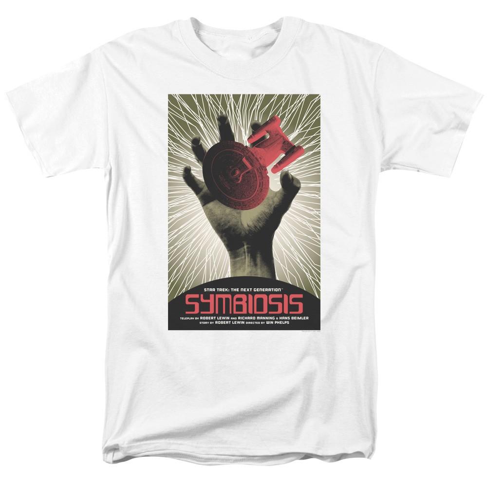 Star Trek - Tng Season 1 Episode 22 - Adult Unisex Short Sleeve T-Shirt - White M