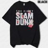 Slam Dunk Printed T-shirt Hot-blooded Basketball Anime Enthusiasts Unisex Tee Tops Men Women Fashion Crewneck Cotton Tshirt