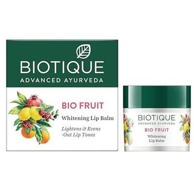 Bálsamo labial blanqueador e iluminador Biotique Fruit
