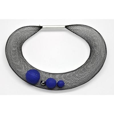 Elena Valenti - Ciambella Grande Choker - Mesh and Pacific Polymer