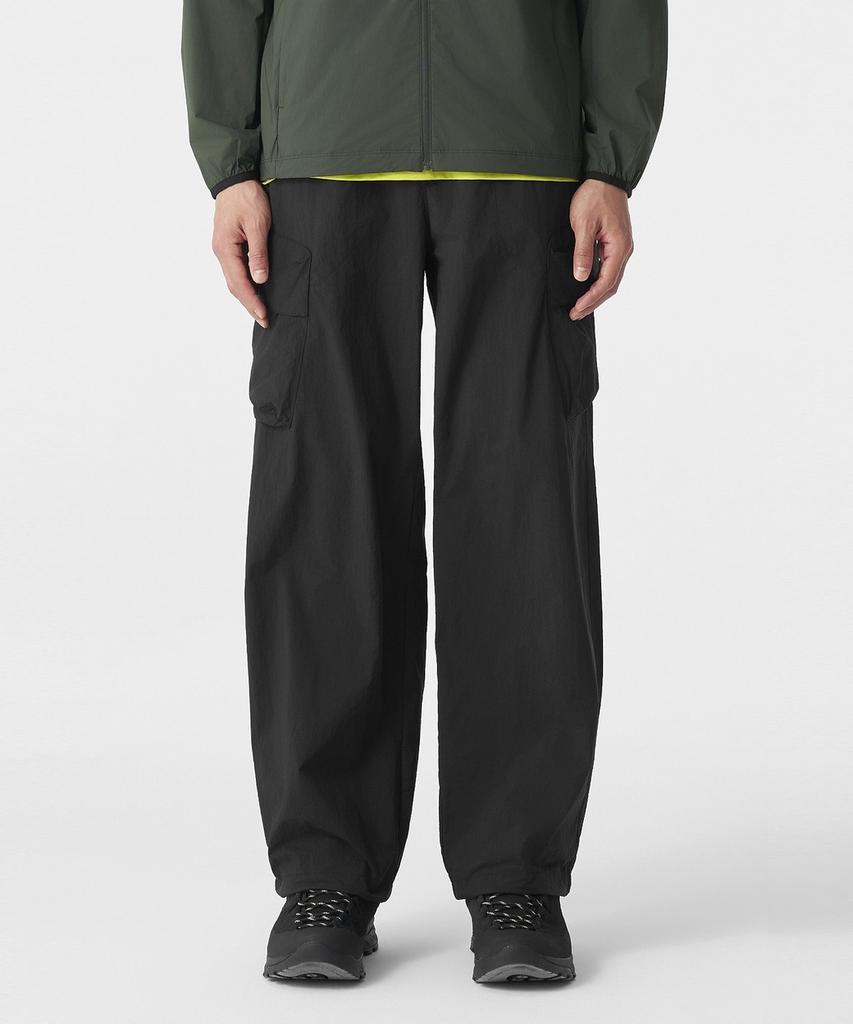 Koolongseupocheu Men'S Wide Fit Cargo Pants Tlpnm26551Blk