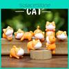 Cartoon Cat Plush Pvc Animal Figurine Blind Box For Kids Room Decoration