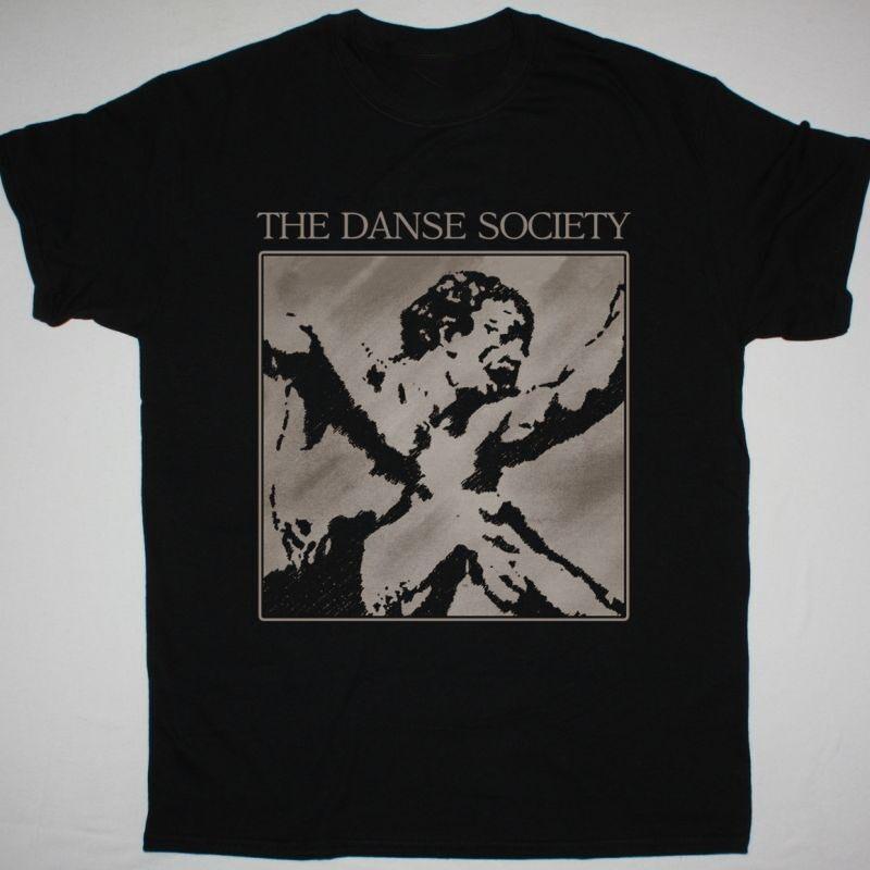 THE DANSE SOCIETY SEDUCTION Классическая футболка Унисекс Хлопок Полный размер S-4XL LI1600 Унисекс футболка XXXL