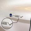 1Pcs ABS Plastic Car Styling HEV Logo Emblem Rear Bumper Tail Door Trunk Sticker For Camry Highlander Corolla Auris Hilux