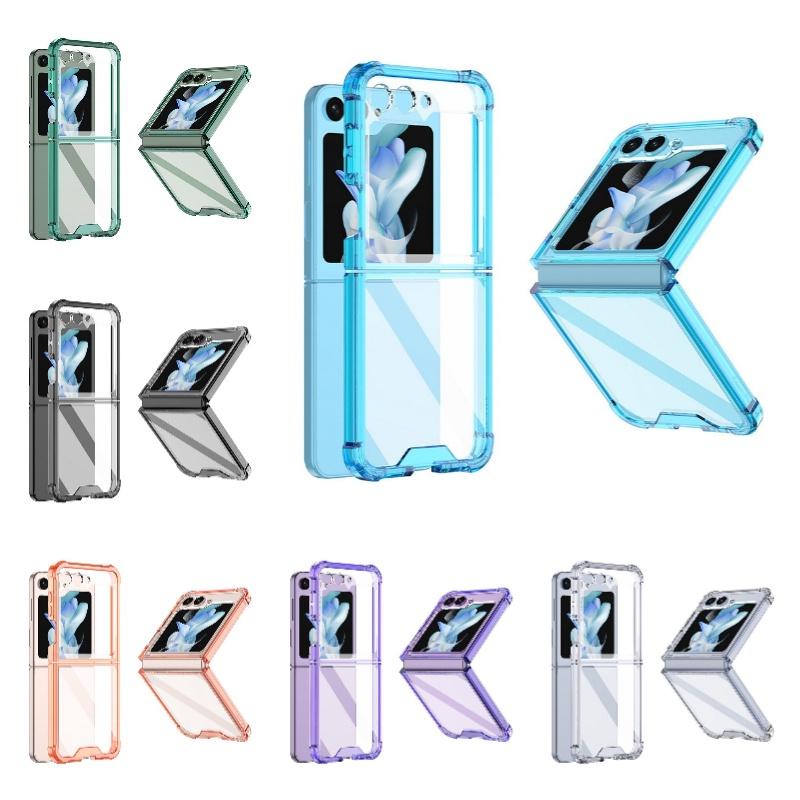 Stylish Galaxy Z Flip5 Protective Case Foldable And Simple Design Anti-drop Function