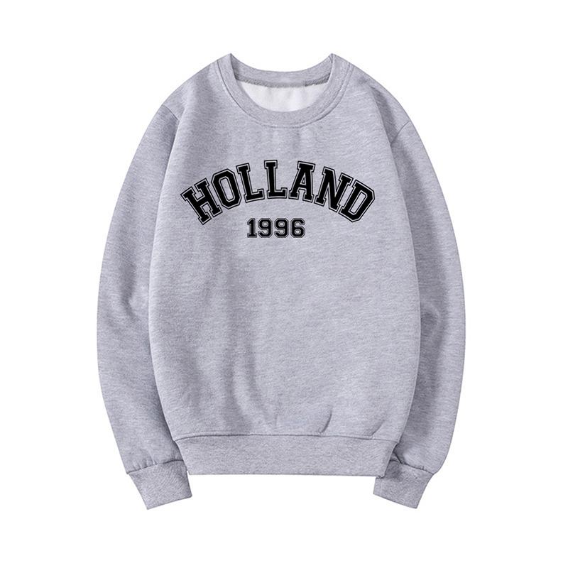 Tom Holland 1996 Unisex Crewneck Sweatshirt Damen Herren Grafik Hoodies Streetwear Pullover Lässige Pullover Damen Tops Fans Geschenk