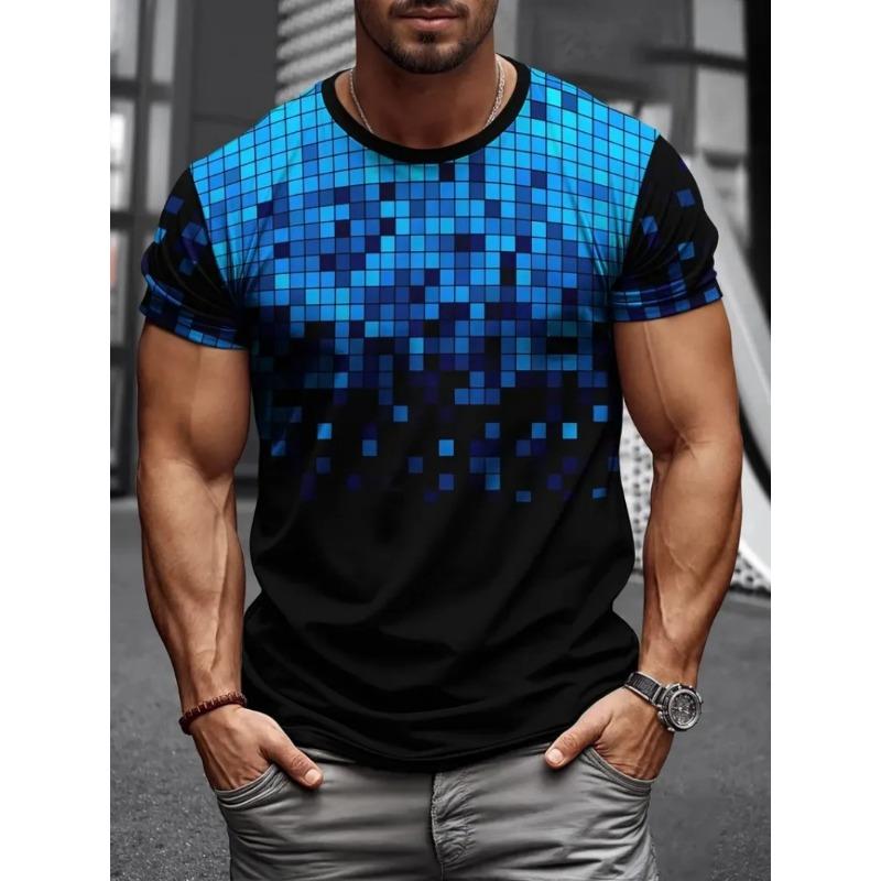 T-shirt Crâne de Noël T-shirt Crâne Amusant Haut à Manches Courtes Décontracté pour Homme X