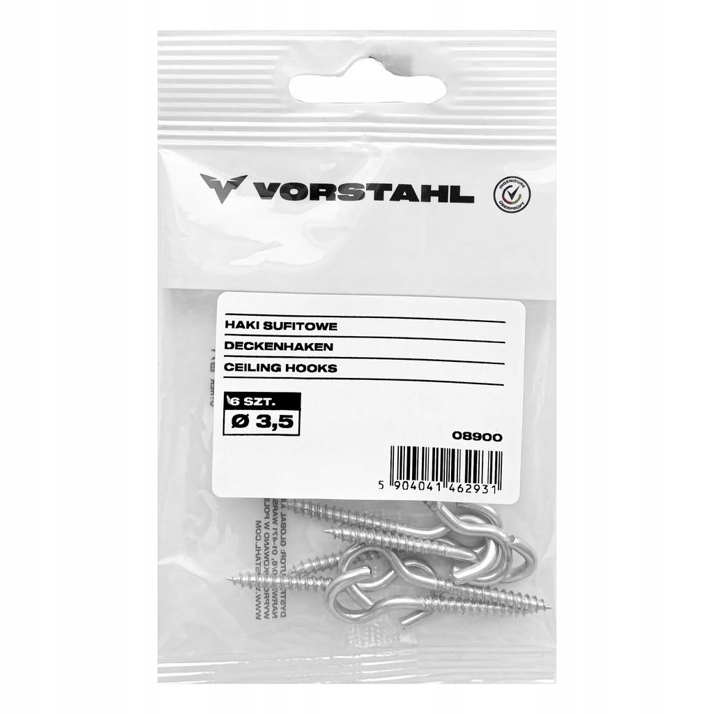 WOOD SCREW Hanger Hook Ceiling Hook >> 4pcs 5x76mm << Vorstahl