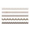 240Pcs Aesthetic Lace Sticker Scrapbooking Decorative Sticker for Journal Notebook Photo Album Phone Case Invitation