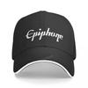 New Popular Epiphone Guitars Logo Unisex Baseball Cap Fashion Brand Guitar Lover Hat Unisex Women Adjustable Music Cap