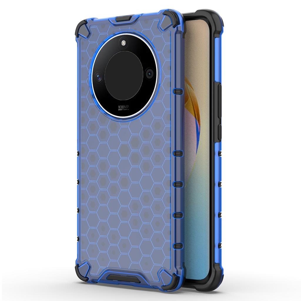 For Honor X50 5G/X9b 5G/Magic6 Lite 5G Case PC+TPU Anti-scratch Phone Shell with Honeycomb Design