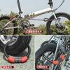5-Digit Combination Cable Lock Bicycle Mountain Bike E-Bike 570cm Heavy Duty Steel Chain Portable Loop Design