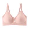 Women Sexy Leopard Print Wireless Plus Size Comfortable Push Up Bra