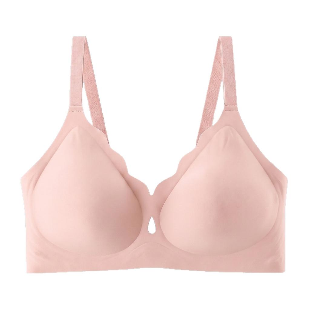 Women Sexy Leopard Print Wireless Plus Size Comfortable Push Up Bra