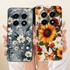 For Realme 13 Pro 13Pro+ Cute Cat Flower Cartoon Phone Case For Realme 13Pro Plus 5G Shockproof Soft Silicone Covers Bumpers
