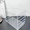 Five-layer Jewelry Box, Acrylic Drawer Earrings, Necklace, Ring Storage Box, Large-capacity High-end Exquisite Jewelry Box.