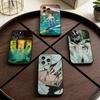 The Boy and the Heron  Phone Case For iPhone 17,16,15,14,13,12,11 Plus,Pro Max,XS,Soft Silicone Black Cover