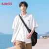 Baleno Men's 2026 Ice Silk Cooling Short-Sleeve Lapel Shirt