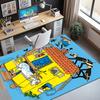 Der Rauber Hotzenplotz Pattern Rug, Indoor/Outdoor Mat, for Picnic, Gameroom, Bedroom, Office, Living Room, Home Decor Carpet, Birthday Gift