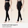 Xueqiman Women's High-Waist Fleece-Lined Stirrup Leggings