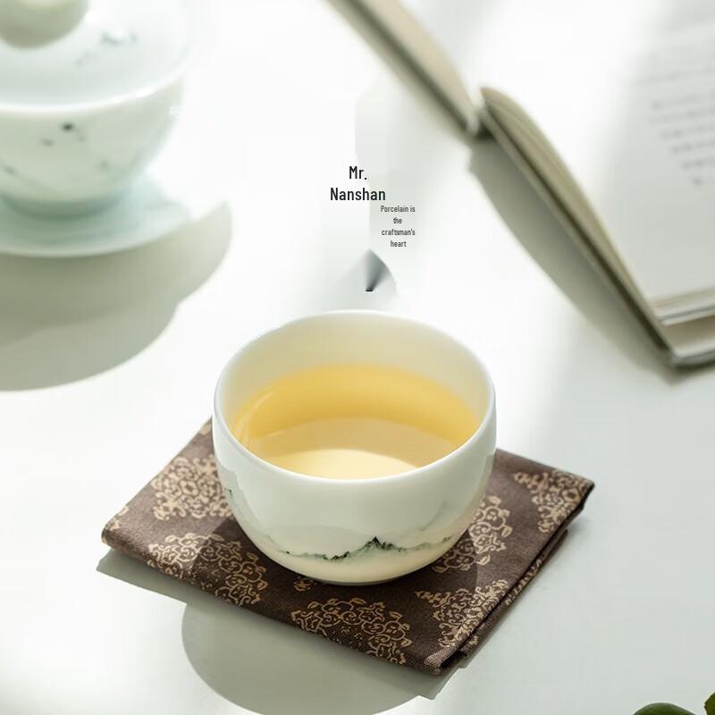 Hand-Painted Nordic Ceramic Kung Fu Tea Master Cup