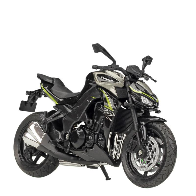 

WELLY 1/18 Kawasaki Z1000R 2017 Alloy Scale Motorcycle Model Diecast Toy Vehicles Metal Car Collectiion Children s Toy Vehicles чёрный